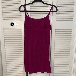 Wild Fable Burgundy Mini Dress